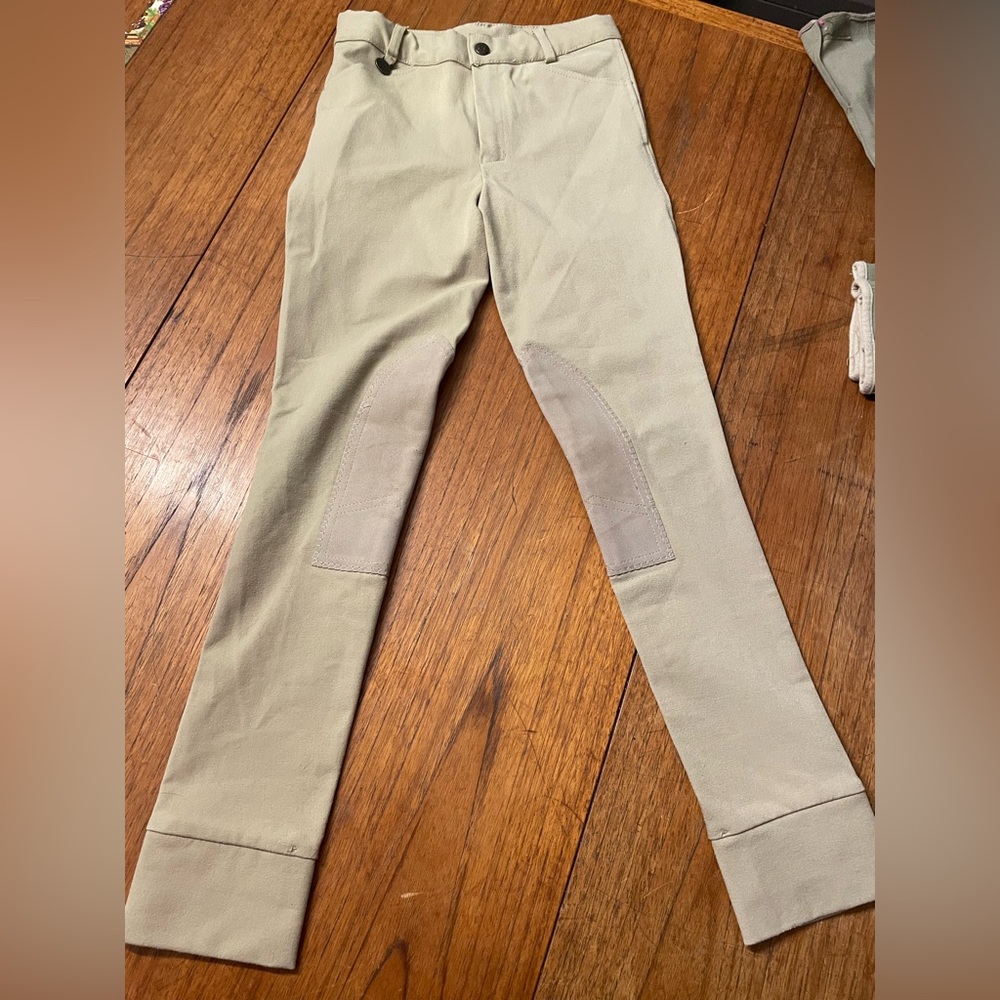 Kids tan breeches